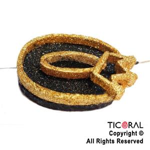 VELA NUMERO CORPOREO CON GIBRE ORO N.0 x 1